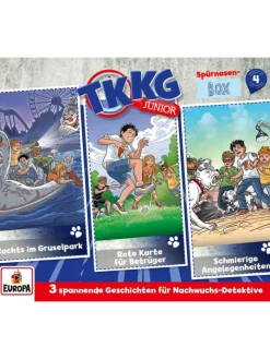 United Soft Media Hörbücher<TKKG Junior - SpürnasenBox 04 (Folgen 10 - 12)