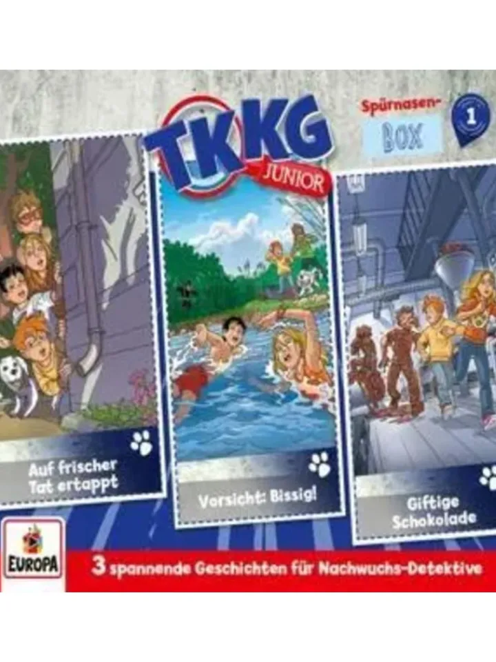 United Soft Media Hörbücher<TKKG Junior 3er Box 01 Folgen 1-3 (3 Audio-CD's)