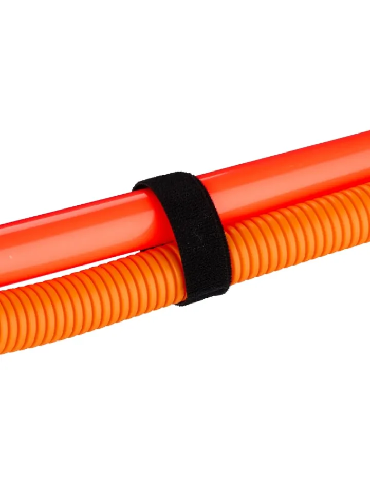 relaxdays Hunde<76-tlg. Agility Set in Blau/ Orange