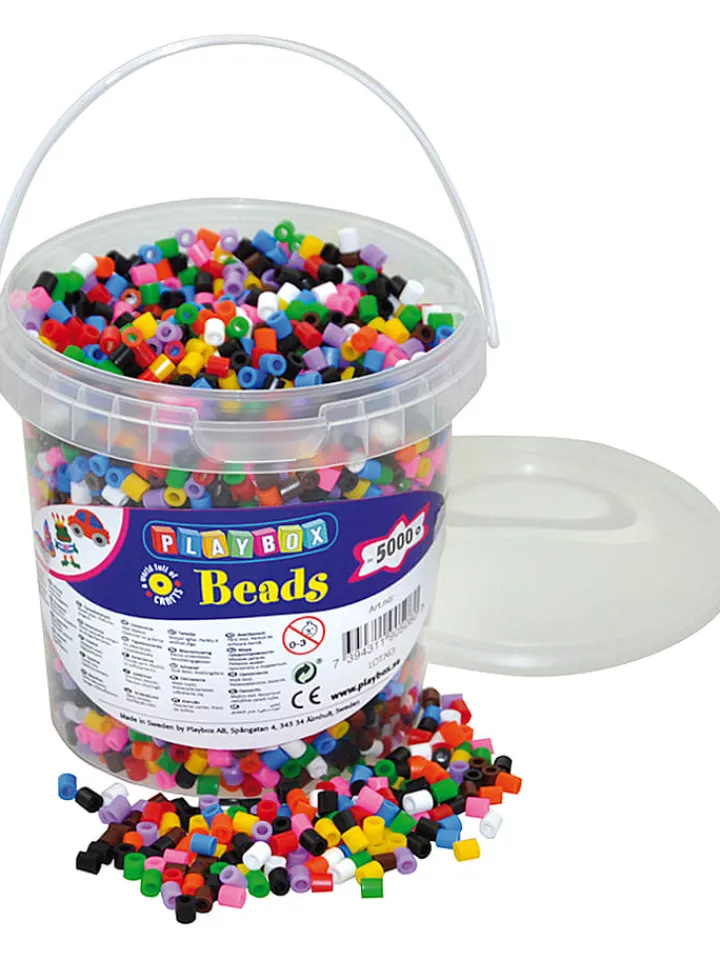 Playbox Kreativbedarf & Do-It-Yourself<5.000tlg. Bügelperlenset - ab 5 Jahren