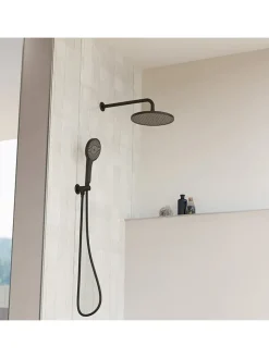 Schütte Badarmaturen<5tlg. Brause-Set ''Karibik'' in Schwarz