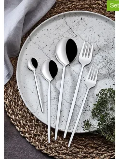 Violeta Home Gedeckter Tisch<30tlg. Edelstahl-Besteckset