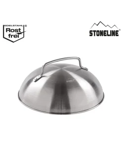 Stoneline Grillen|Küchenelektronik<3tlg. Edelstahl-Burger-Set