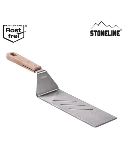 Stoneline Grillen|Küchenelektronik<3tlg. Edelstahl-Burger-Set