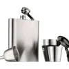 WMF Gedeckter Tisch<6tlg. Edelstahl-Flachmann-Set "Manhattan"