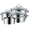 WMF Kochgeschirr<7tlg. Edelstahl-Kochgeschirr-Set "Provence Plus"
