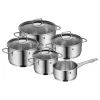 WMF Kochgeschirr<9tlg. Edelstahl-Kochgeschirr-Set "Astoria"