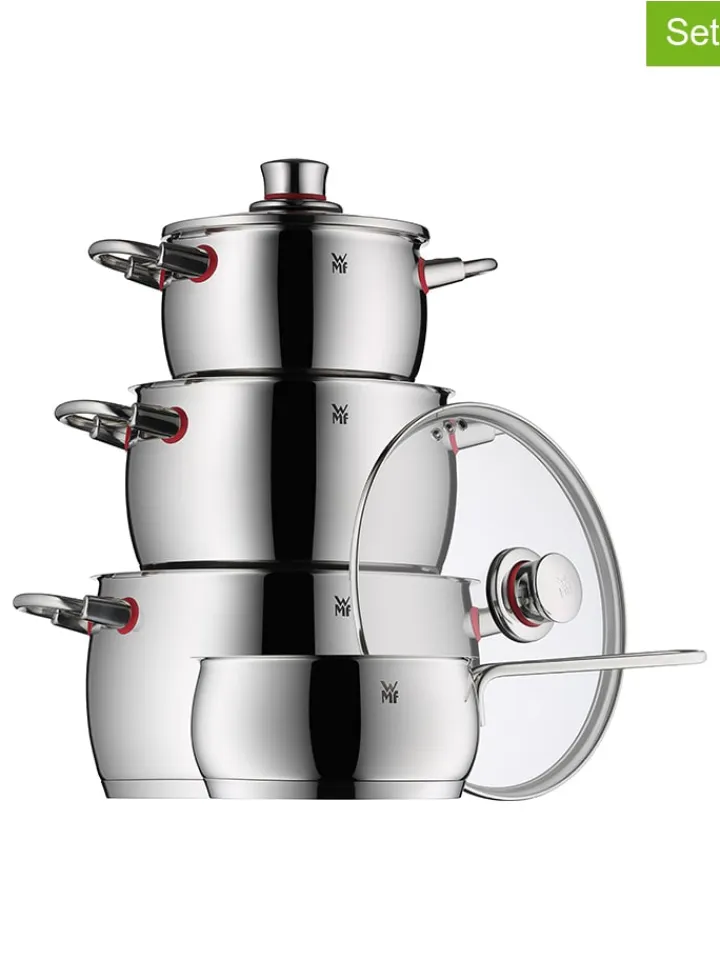 WMF Kochgeschirr<7tlg. Edelstahl-Kochgeschirr-Set "Quality One"