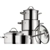 WMF Kochgeschirr<9tlg. Edelstahl-Kochgeschirr-Set "Provence Plus"