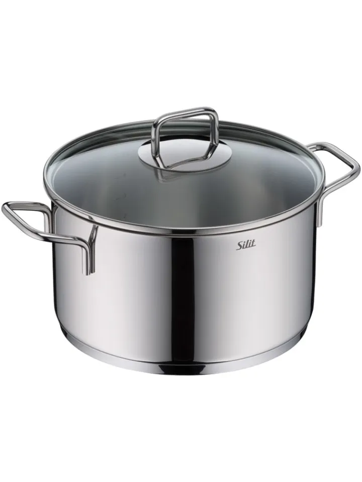 Silit Kochgeschirr<9tlg. Edelstahl-Kochgeschirr-Set "Extra Cook"