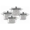 Fissler Kochgeschirr<8tlg. Edelstahl-Kochgeschirrset "Copenhagen"