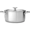 KitchenAid Kochgeschirr<2tlg. Edelstahl-Topf "Multi-Ply" - Ø 24 cm