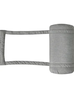 Beliani Gartenmöbel<7-tlg Gartentisch Set JAVA PREMIUM in Braun/Grau