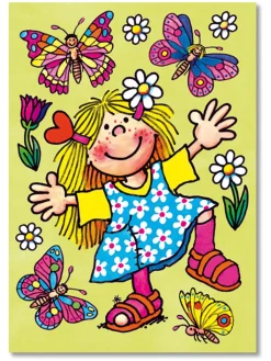 Lutz Mauder Partyzubehör & -Dekoration<3tlg. Geschenk-Set "Ostern" in Grün/ Hellblau (Überraschungsprodukt)
