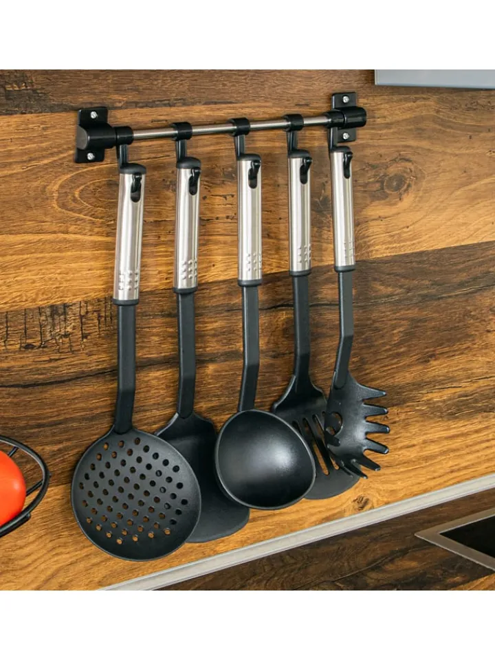 Chefware Koch- & Backutensilien<6tlg. Küchenhelfer-Set in Schwarz