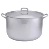 Laguiole Kochgeschirr<2tlg. Kochtopf in Silber - Ø 50 cm
