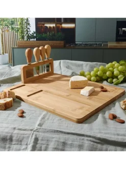 COOK CONCEPT Koch- & Backutensilien<5tlg. Käse-Schneideset in Natur