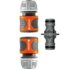 Gardena Gartendekoration<3tlg. Kupplungs-Set in Schwarz/ Orange - 13 mm (1/2")