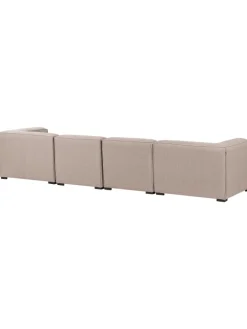Beliani Gartenmöbel<2-tlg Lounge Set AREZZO in Beige/Schwarz