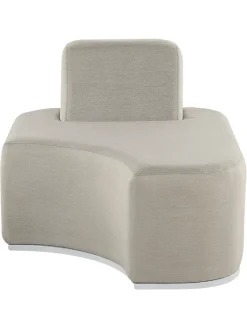 Beliani Gartenmöbel<5-tlg Lounge Set FABRO in Grau