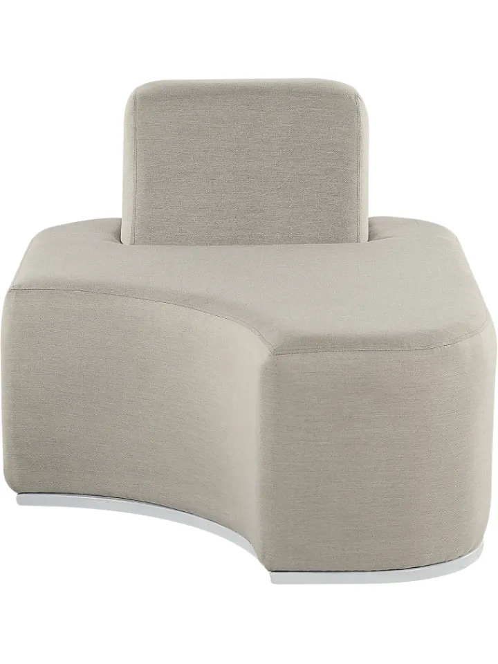 Beliani Gartenmöbel<5-tlg Lounge Set FABRO in Grau