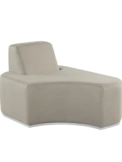 Beliani Gartenmöbel<5-tlg Lounge Set FABRO in Grau
