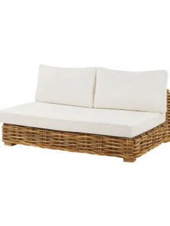 Beliani Gartenmöbel<4-tlg Lounge Set VARALLO in /Weiß
