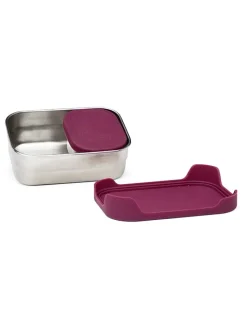 Ergobag Kindermöbel|Büro- & Schulbedarf<2tlg. Lunchbox-Set in Lila - (B)17 x (H)6 x (T)12 cm