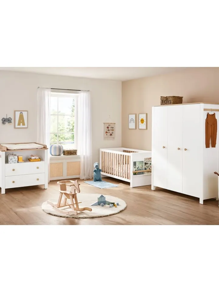 Pinolino Babymöbel|Möbel-Sets<3tlg. Möbel-Set "Lova" in Weiß