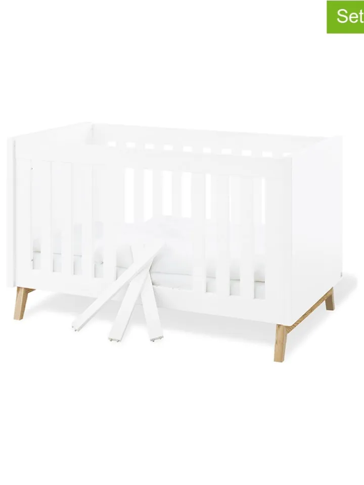 Pinolino Kindermöbel|Babymöbel<3tlg. Möbel-Set "Riva" in Weiß