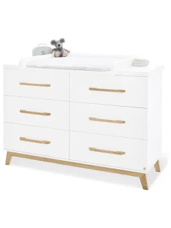 Pinolino Kindermöbel|Babymöbel<3tlg. Möbel-Set "Riva" in Weiß