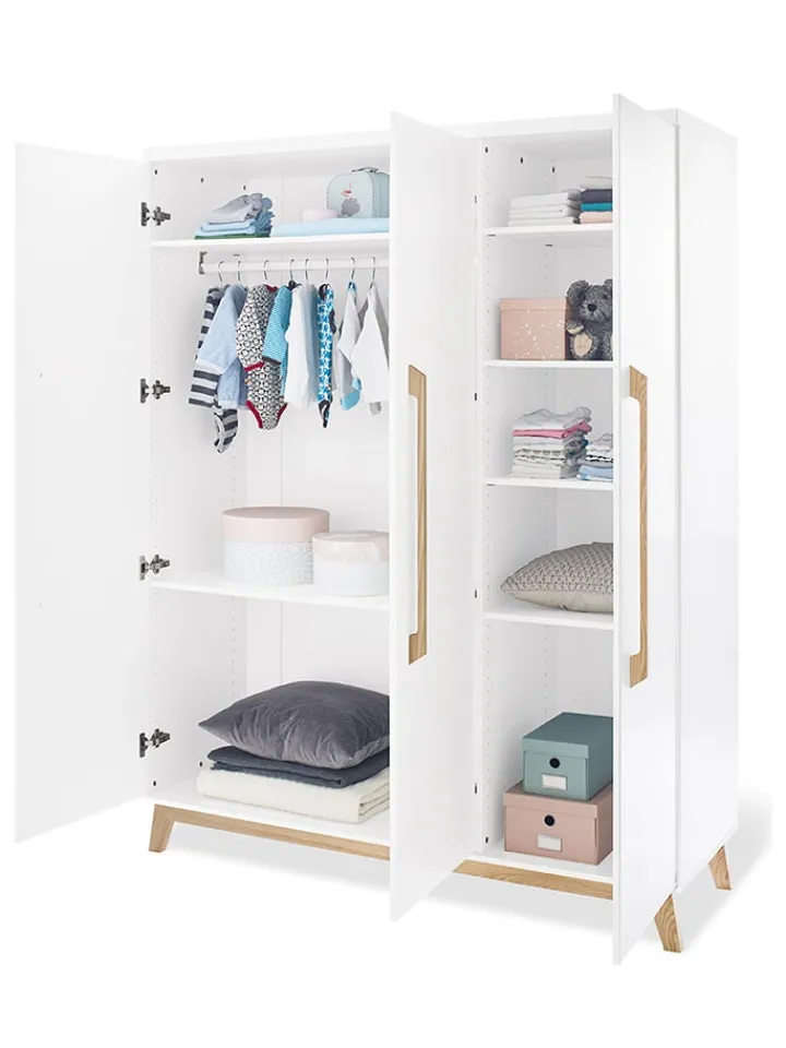 Pinolino Kindermöbel|Babymöbel<3tlg. Möbel-Set "Riva" in Weiß