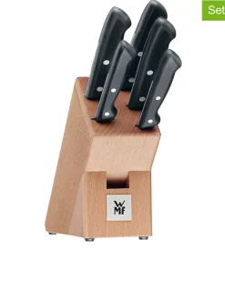 WMF Koch- & Backutensilien<6tlg. Messer-Set "Classic Line" in Schwarz/ Braun