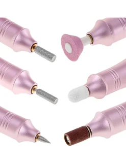 Adler Europe Technikzubehör<11tlg. Nagelpflege-Set "AD 2181" in Rosa