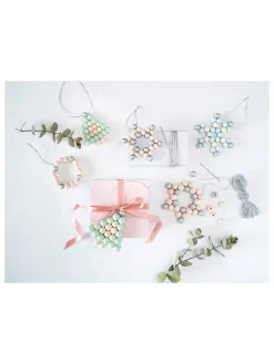 folia PAPER Kreativbedarf & Do-It-Yourself<161tlg. Perlensterne-Bastelset in Bunt