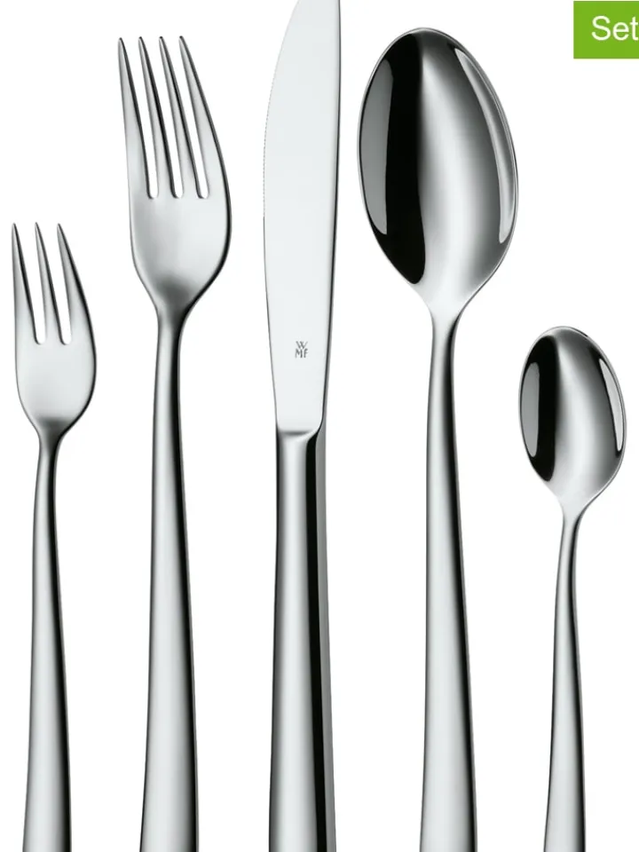 WMF Gedeckter Tisch<60tlg. Poliertes Edelstahl-Besteckset "Philadelphia"