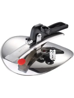 Bergner Kochgeschirr<2tlg. Schnellkochtopf-Set "San Ignacio" in Silber/ Schwarz - Ø 22 cm