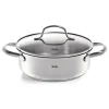Fissler Kochgeschirr<2tlg. Set: Edelstahl-Bratentopf "Copenhagen" - Ø 16 cm