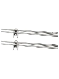 WMF Koch- & Backutensilien<6tlg. Set: Edelstahl-Essstäbchen
