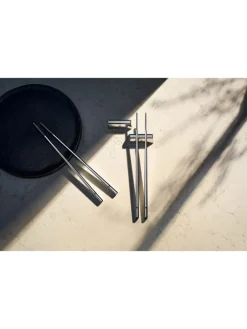 WMF Koch- & Backutensilien<6tlg. Set: Edelstahl-Essstäbchen