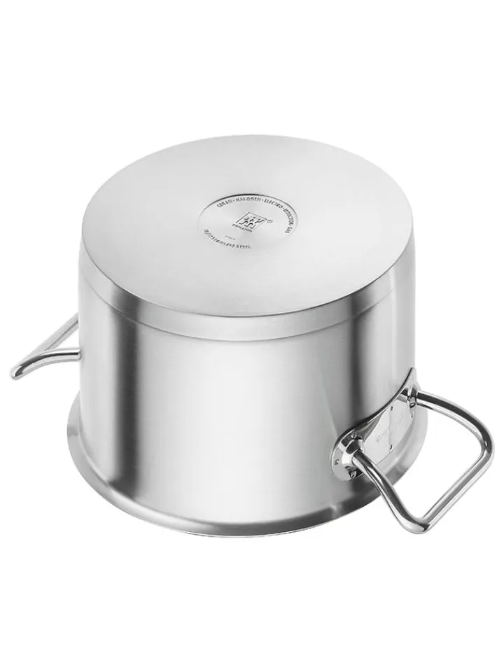 Zwilling Kochgeschirr<2tlg. Set: Edelstahl-Kochtopf "Pro S" - Ø 16 cm