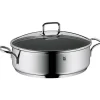 WMF Kochgeschirr<2tlg. Set: Edelstahl-Schmorpfanne - 5 l