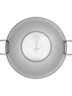 WMF Kochgeschirr<2tlg. Set: Edelstahl-Wok "Macao" - Ø 36 cm