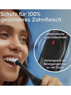 Oral-B Zahn & Mundpflege<2tlg. Set: Elektr. Zahnbürsten "iO Series 2" in Schwarz/Grün