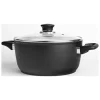 Zwilling Kochgeschirr<2tlg. Set: Kochtopf ''Ballarini'' in Schwarz - Ø 16 cm