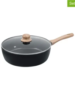 Pyrex Kochgeschirr<2tlg. Set: Schmorpfanne "Cook & Care" in Schwarz - Ø 28 cm