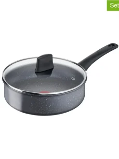 Tefal Kochgeschirr<2tlg. Set: Schmorpfanne "Healthy Chef" in Grau - Ø 24 cm