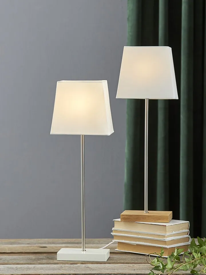 STAR Trading Stehleuchten<3tlg. Set: Standleuchte "Combi" in Creme - (B)43 x (H)65 x (T)17 cm