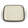 Echtwerk Kochgeschirr<2tlg. Set: Universalbräter in Creme - (L)31 x (B)25,5 cm