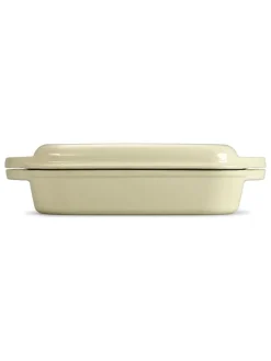Echtwerk Kochgeschirr<2tlg. Set: Universalbräter in Creme - (L)31 x (B)25,5 cm